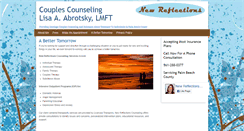 Desktop Screenshot of new-reflections-counseling.com